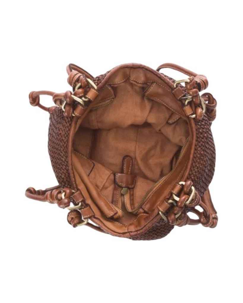 BZNA Umhängetasche Sienna Grün Designer Beutel Handtasche Schultertasche