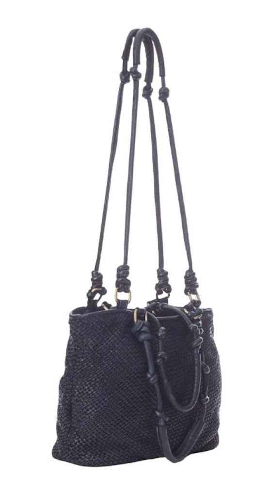 BZNA Umhängetasche Sienna Blau Designer Beutel Handtasche Schultertasche