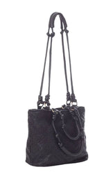 Lade das Bild in den Galerie-Viewer, BZNA Umhängetasche Sienna Schwarz Designer Beutel Handtasche Schultertasche - B Z N A
