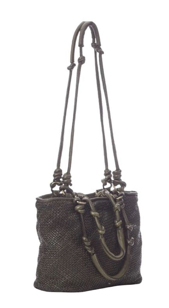 BZNA Umhängetasche Sienna Grün Designer Beutel Handtasche Schultertasche - B Z N A