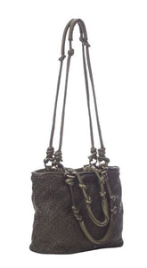 BZNA Umhängetasche Sienna Grün Designer Beutel Handtasche Schultertasche - B Z N A