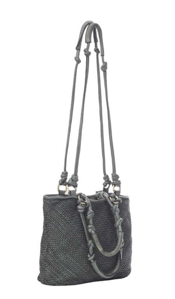 BZNA Umhängetasche Sienna Salvia Grün Designer Beutel Handtasche Schultertasche - B Z N A