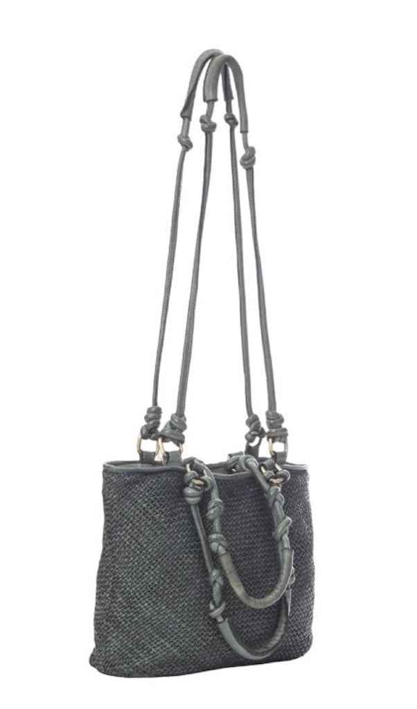 BZNA Umhängetasche Sienna Salvia Grün Designer Beutel Handtasche Schultertasche
