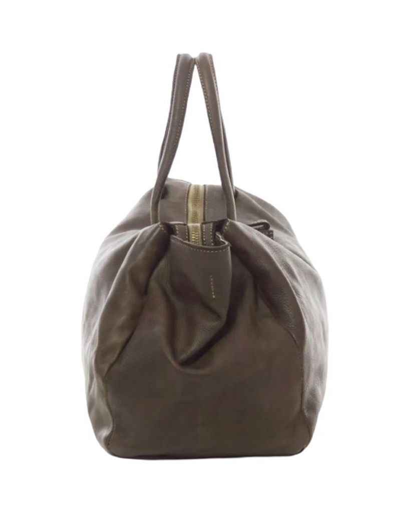 BZNA Bag Diana Grau Italy Designer Damen Handtasche Schultertasche Tasche Leder