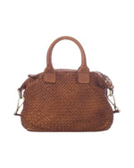 Lade das Bild in den Galerie-Viewer, BZNA Bag Bianca Cognac Italy Designer Damen Handtasche Schultertasche Tasche - B Z N A

