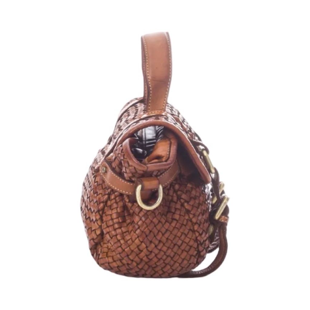 BZNA Bag Trixie Bordeaux  Italy Damen Handtasche Schultertasche Tasche Leder - B Z N A