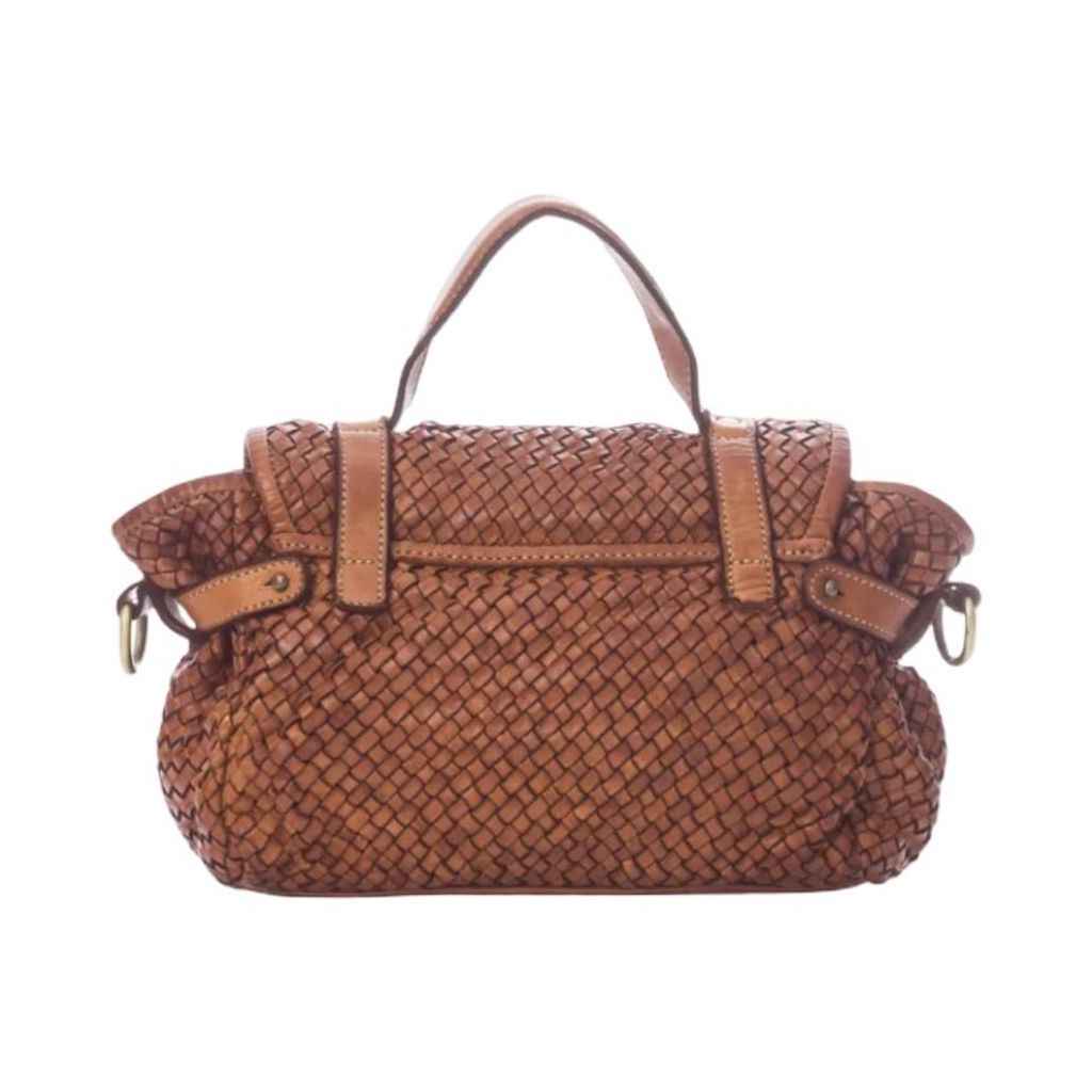 BZNA Bag Trixie Grün Italy Damen Handtasche Schultertasche Tasche Leder