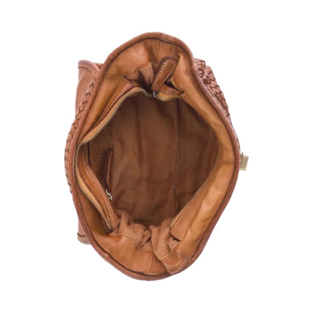 BZNA Bag Trixie Bordeaux  Italy Damen Handtasche Schultertasche Tasche Leder - B Z N A
