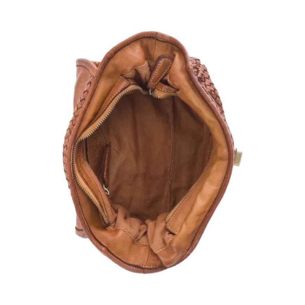 BZNA Bag Trixie Grün Italy Damen Handtasche Schultertasche Tasche Leder
