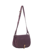 Lade das Bild in den Galerie-Viewer, BZNA Schultertasche Taina Bordeaux Italy Designer Handtasche Ledertasche Umhängetasche - B Z N A
