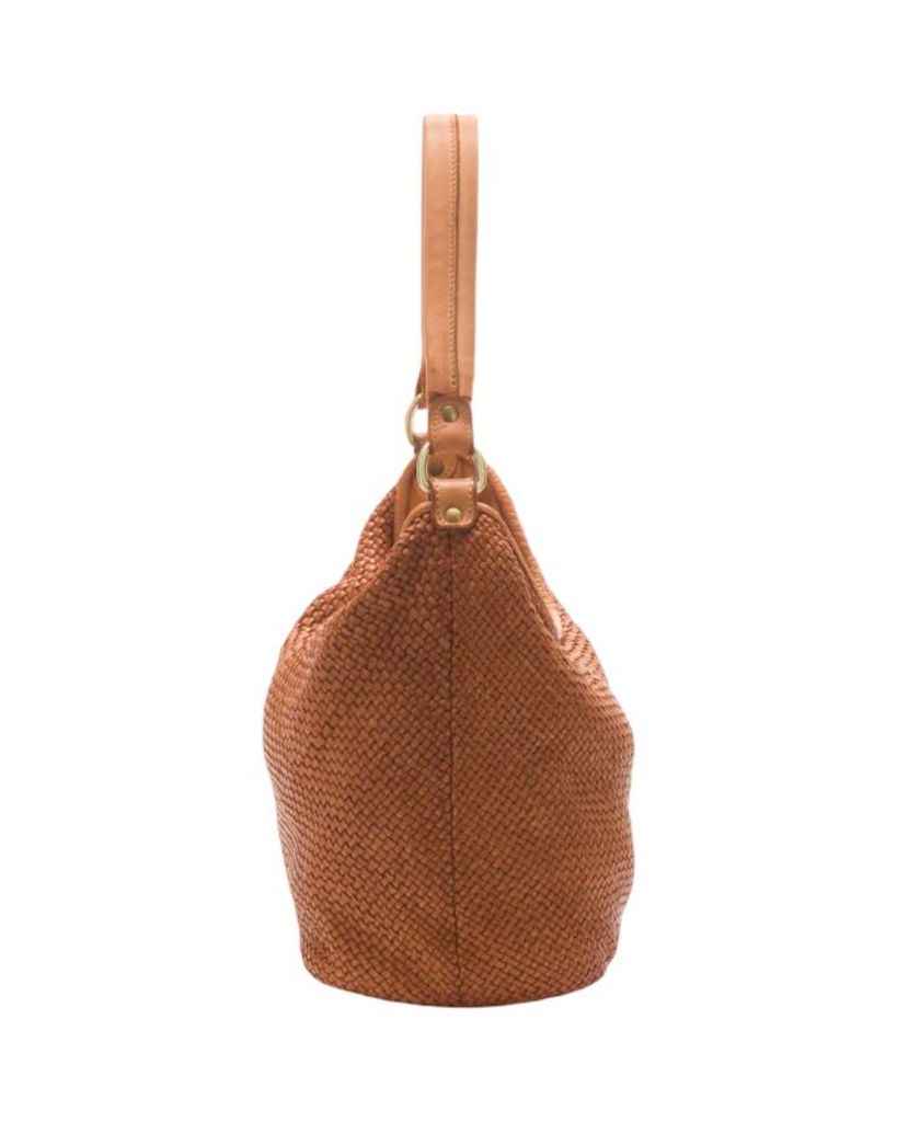 BZNA Bag Sophia Petrol Italy Designer Beutel Umhängetasche Damen Handtasche