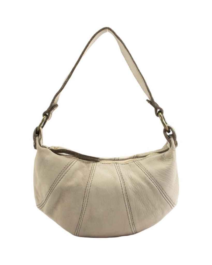 BZNA Bag Florin Beige Italy Designer Umhängetasche Fanny Bag Schultertasche Tasche Leder Neu