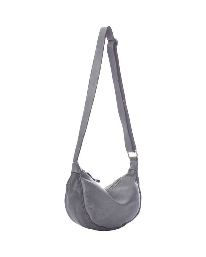 BZNA Bag Salma Grau Italy Designer Umhängetasche Fanny Bag Schultertasche Tasche Leder Neu - B Z N A