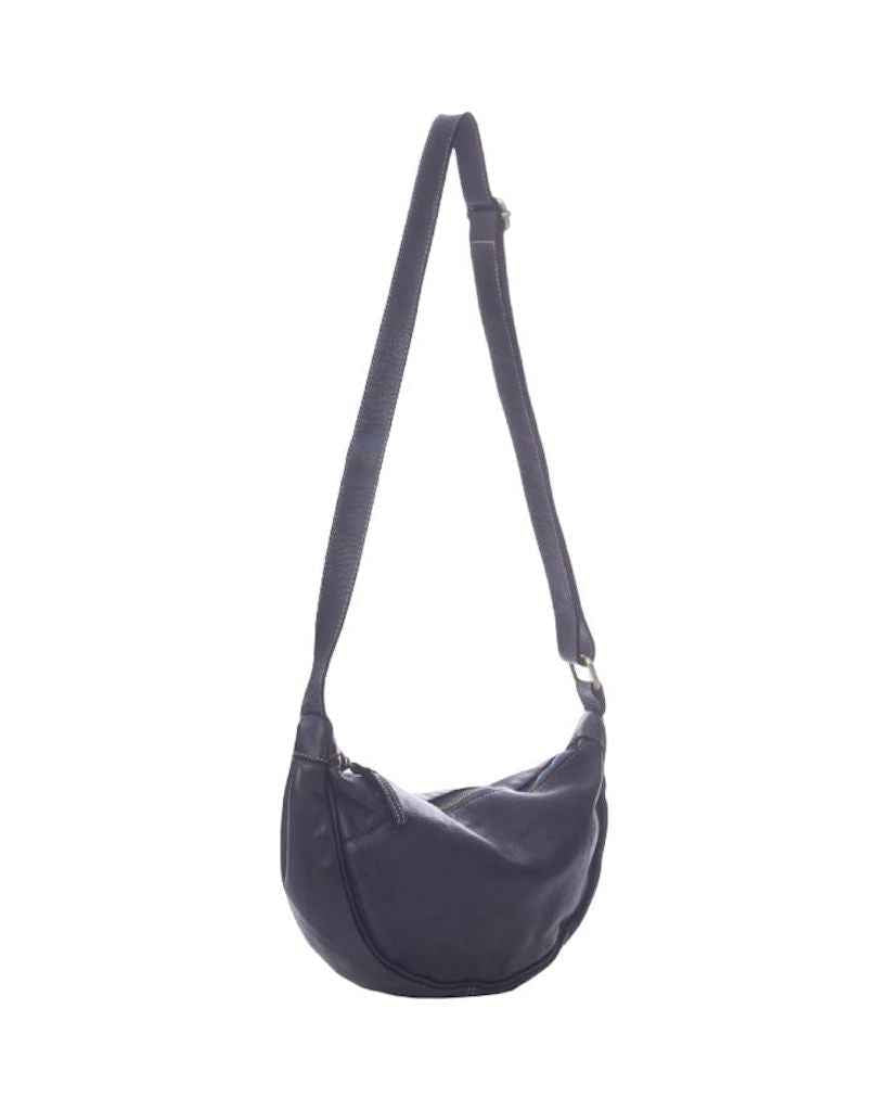 BZNA Bag Salma Blau Italy Designer Umhängetasche Fanny Bag Schultertasche Tasche Leder Neu