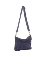 Lade das Bild in den Galerie-Viewer, BZNA Bag Emma Blau Italy Designer Clutch Umhängetasche Ledertasche Schultertasche Tasche Leder Neu - B Z N A
