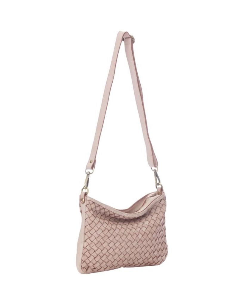 BZNA Bag Emma Rose Italy Designer Clutch Umhängetasche Ledertasche Schultertasche Tasche Leder Neu - B Z N A
