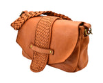 Lade das Bild in den Galerie-Viewer, BZNA Bag Rada Cognac Italy Damen Handtasche Schultertasche Tasche Leder - B Z N A
