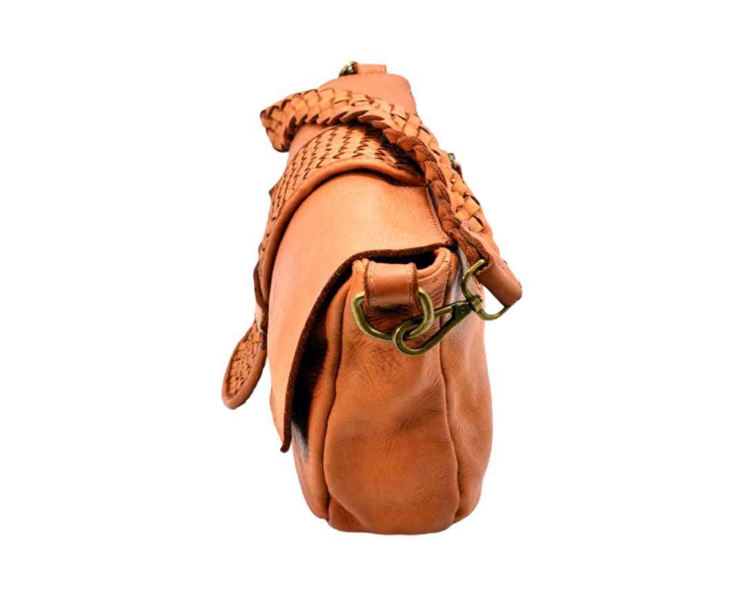 BZNA Bag Rada Schwarz Italy Damen Handtasche Schultertasche Tasche Leder