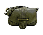 Lade das Bild in den Galerie-Viewer, BZNA Bag Rada Grün Italy Damen Handtasche Schultertasche Tasche Leder - B Z N A
