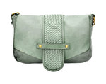 Lade das Bild in den Galerie-Viewer, BZNA Bag Rada Salvia Grün Italy Damen Handtasche Schultertasche Tasche Leder - B Z N A
