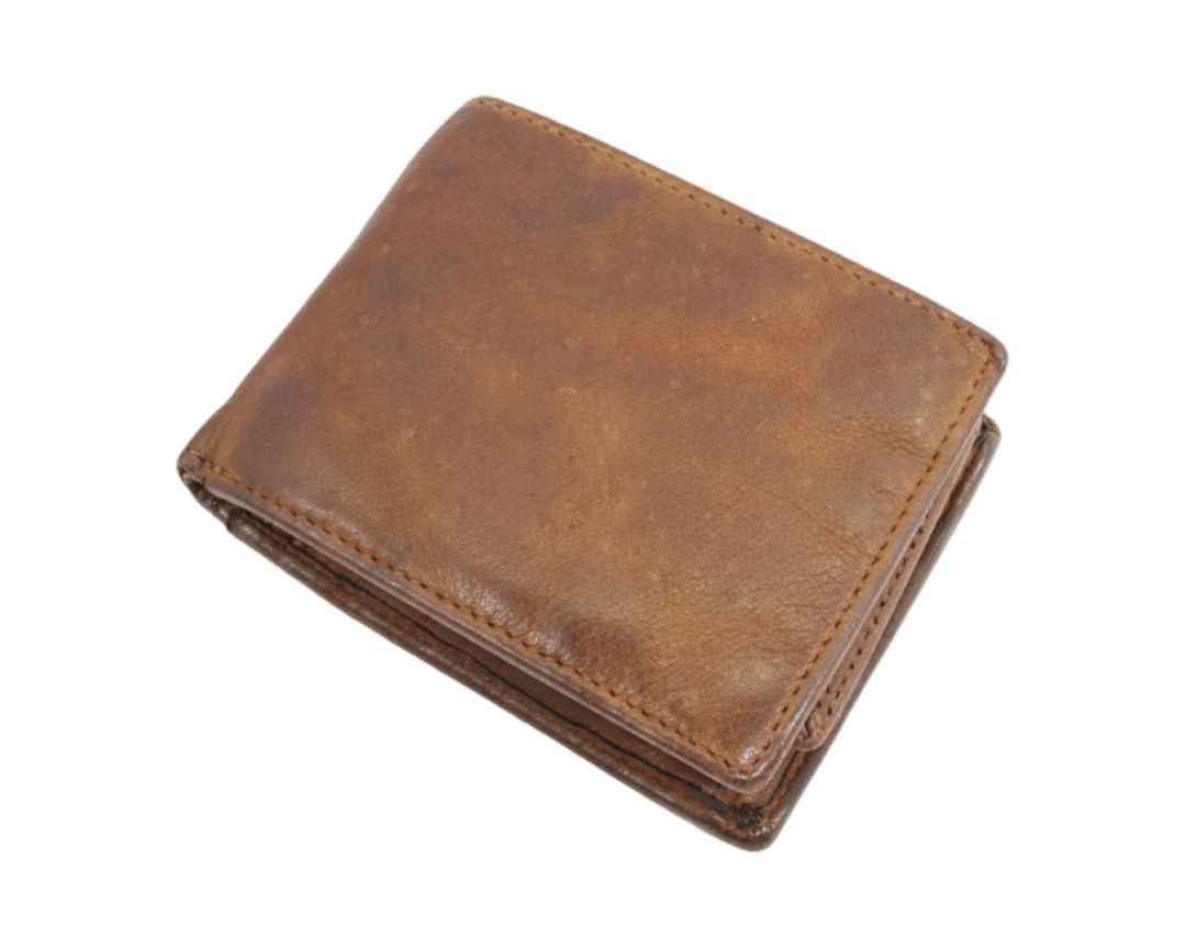 BZNA Berlin Mario Herren Geldbörse Cognac Wallet Clutch Leather Leder Portemonnaie