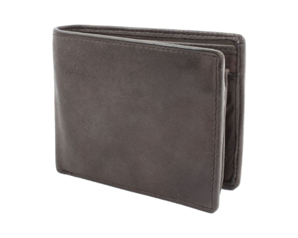 BZNA Berlin Mario Herren Geldbörse Braun Wallet Clutch Leather Leder Portemonnaie - B Z N A