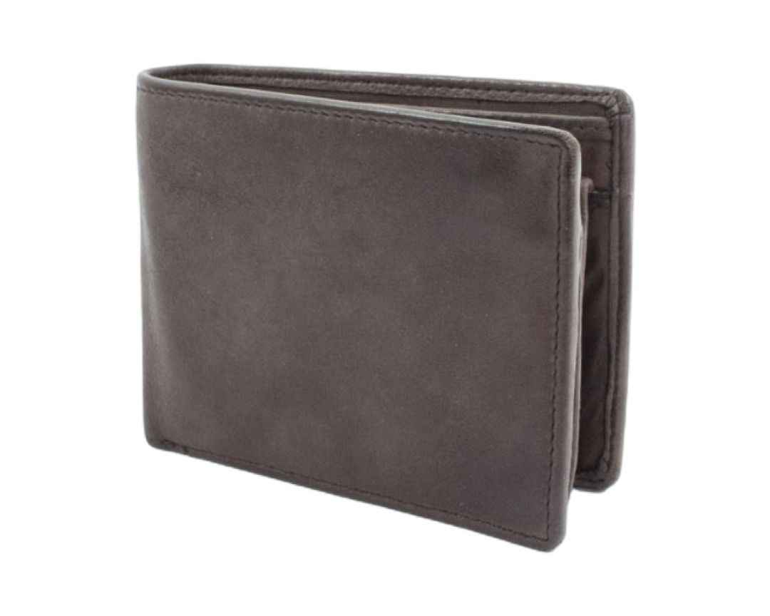 BZNA Berlin Mario Herren Geldbörse Braun Wallet Clutch Leather Leder Portemonnaie