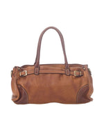 Lade das Bild in den Galerie-Viewer, BZNA Bag Kyla Cognac Italy Designer Damen Handtasche Schultertasche Tasche Leder - B Z N A
