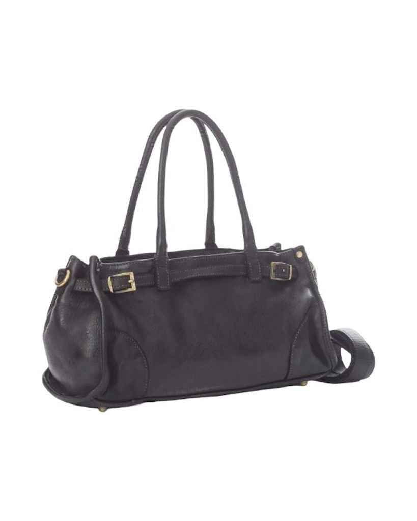 BZNA Bag Kyla Schwarz Italy Designer Damen Handtasche Schultertasche Tasche Leder