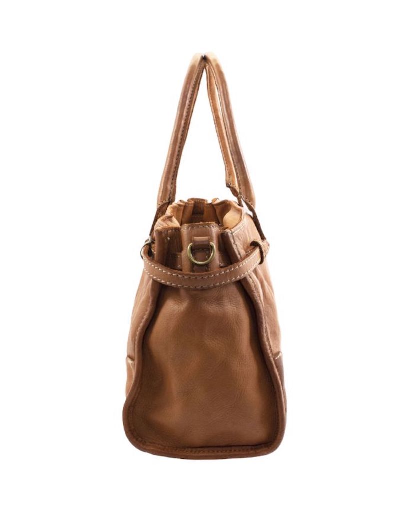 BZNA Bag Kyla Grün Italy Designer Damen Handtasche Schultertasche Tasche Leder - B Z N A