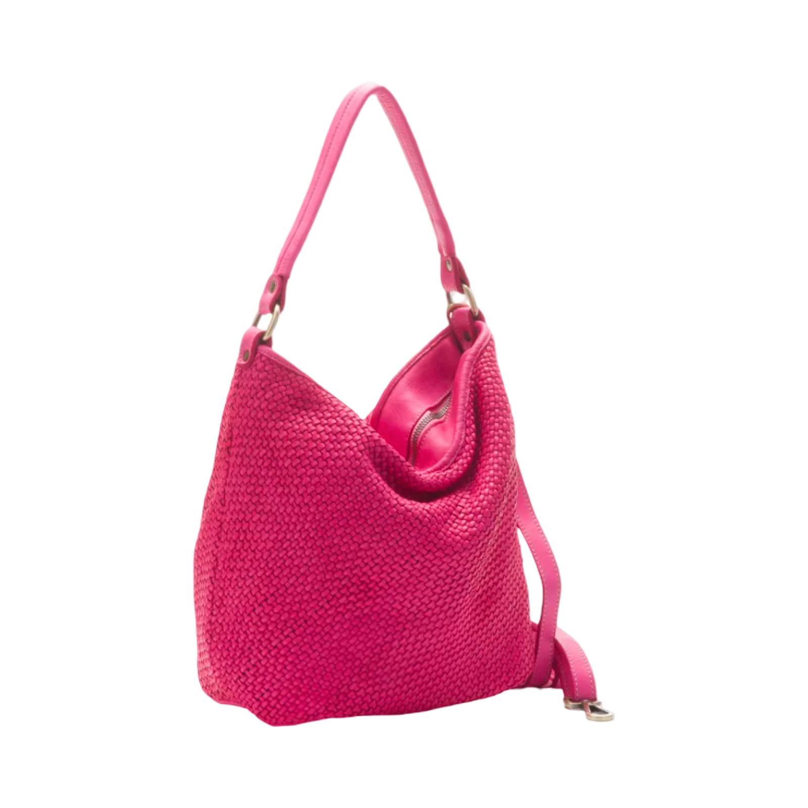 BZNA Bag Sophia Fuxia Italy Designer Beutel Umhängetasche Damen Handtasche - B Z N A