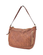 Lade das Bild in den Galerie-Viewer, BZNA Bag Verona Cognac Italy Designer Umhängetasche Ledertasche Schultertasche Tasche Leder

