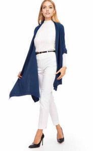 BZNA Cashmere Großer Wollschal in vielen Farben - Umhänge Schal Stola mit Kaschmir Unisex MADE IN ITALY