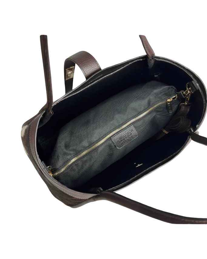 BZNA Bag Gracie Cavalino Echtfell Italy Damen Shopper Handtasche Schultertasche Tasche