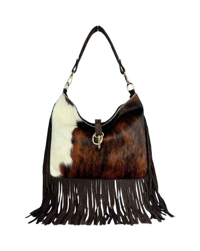 BZNA Bag Narina Cavalino Echtfell Italy Damen Shopper Handtasche Schultertasche Tasche