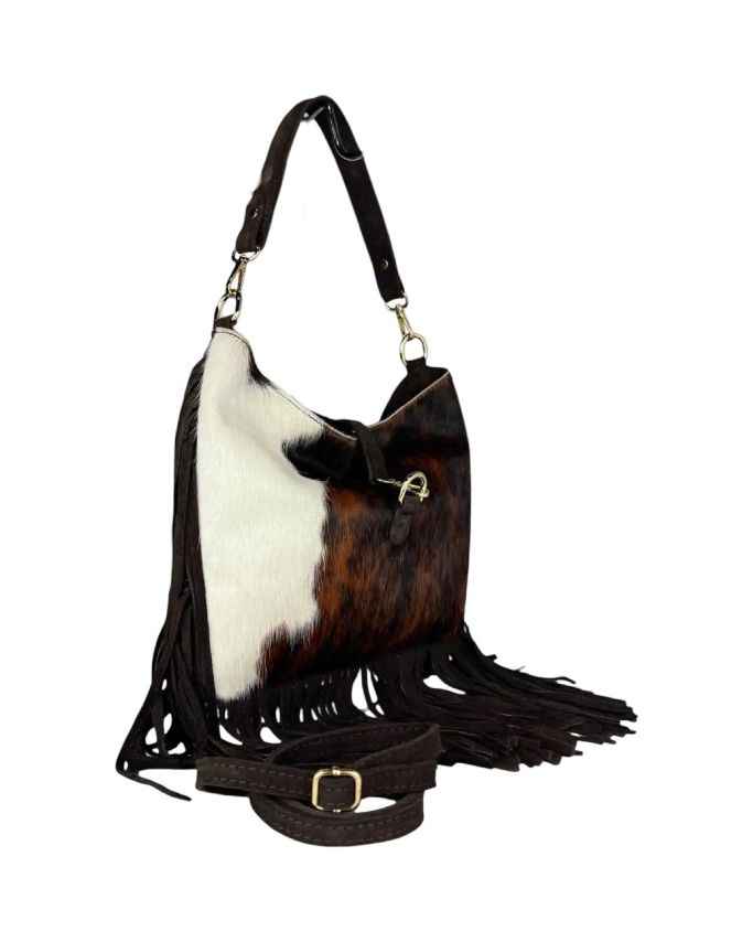 BZNA Bag Narina Cavalino Echtfell Italy Damen Shopper Handtasche Schultertasche Tasche