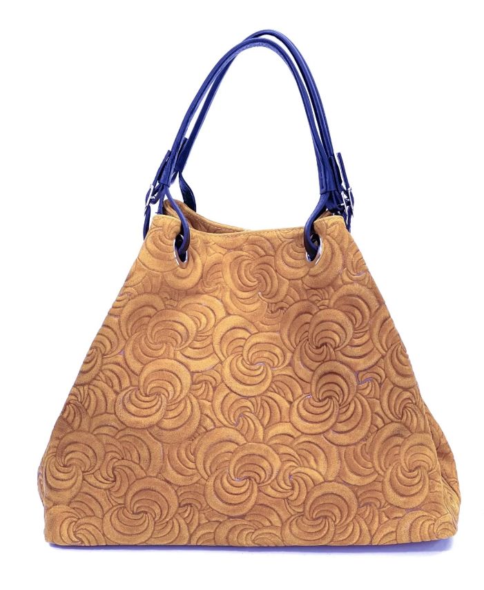 BZNA Bag Sephrina Cucio geprägt Leder Italy Damen Shopper Handtasche Schultertasche Tasche - B Z N A