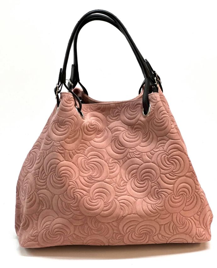 BZNA Bag Sephrina geprägt Leder Italy Damen Shopper Handtasche Schultertasche Tasche - B Z N A