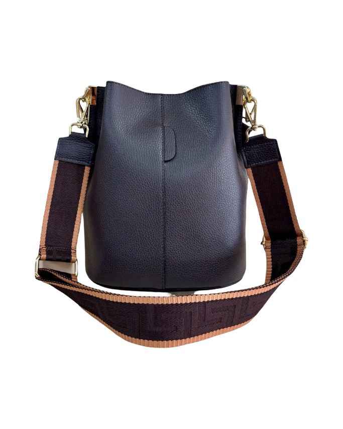 BZNA Bag Shirinia Moro Leder Italy Damen Handtasche Schultertasche Tasche