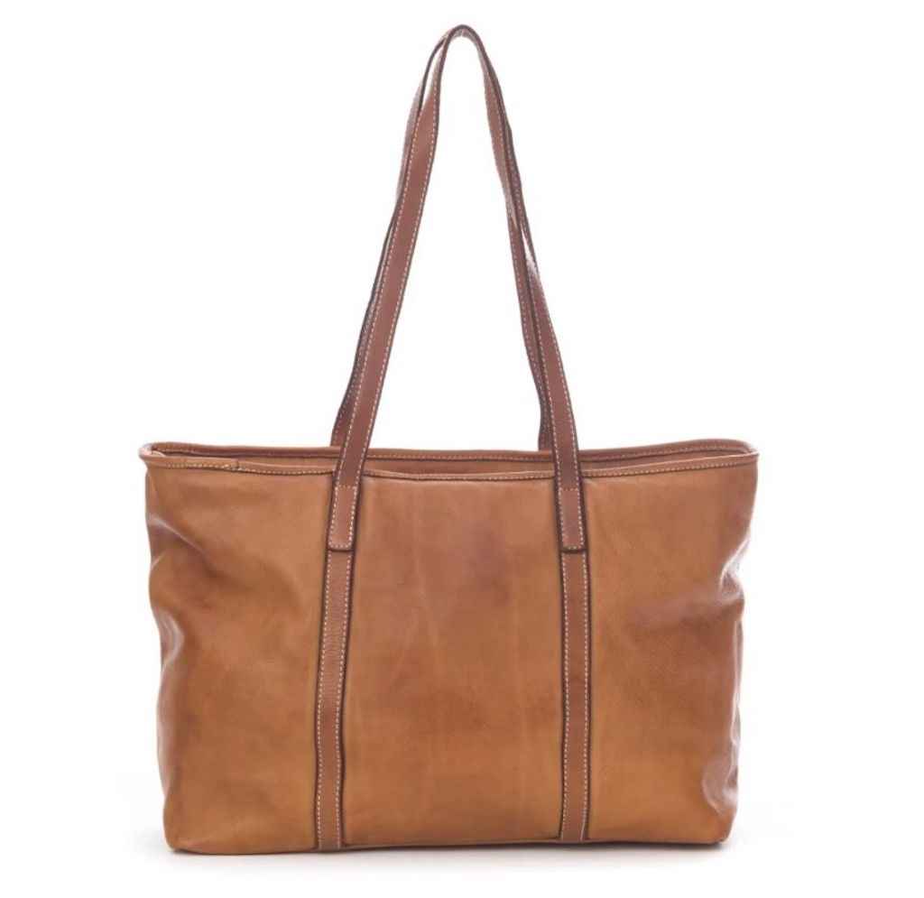 BZNA Bag Lotta Grau Italy Designer Damen Tasche Handtasche Schultertasche Leder Shopper Neu