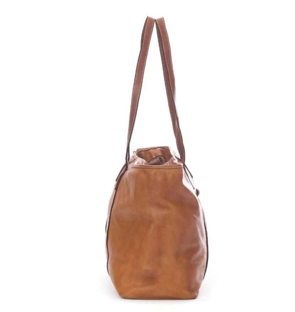 BZNA Bag Lotta Grau Italy Designer Damen Tasche Handtasche Schultertasche Leder Shopper Neu