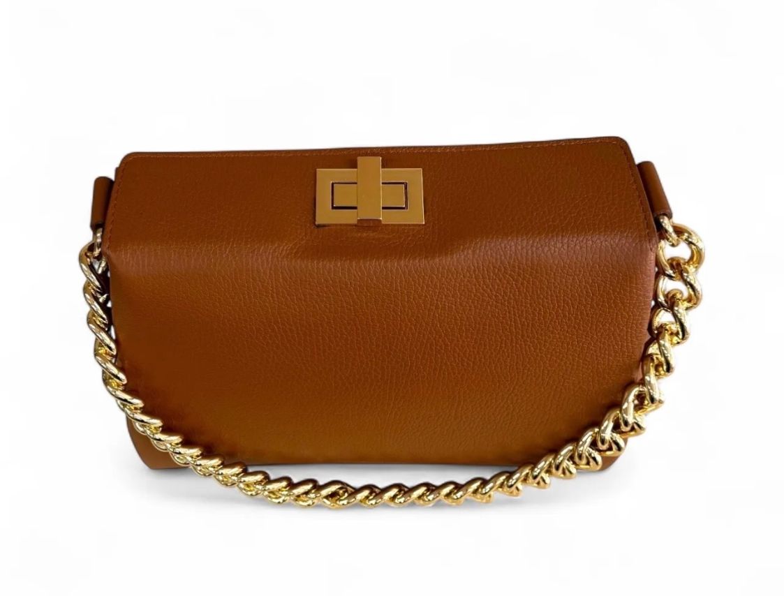 BZNA Bag Lahia Nero Leder Italy Damen Handtasche Schultertasche Tasche - B Z N A
