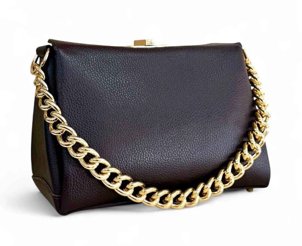 BZNA Bag Lahia Moro Leder Italy Damen Handtasche Schultertasche Tasche