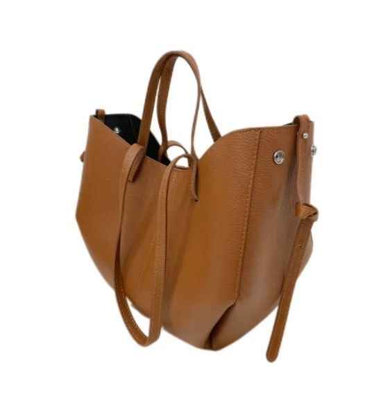 BZNA Bag Melina Moro Leder Italy Damen Shopper Handtasche Schultertasche Tasche