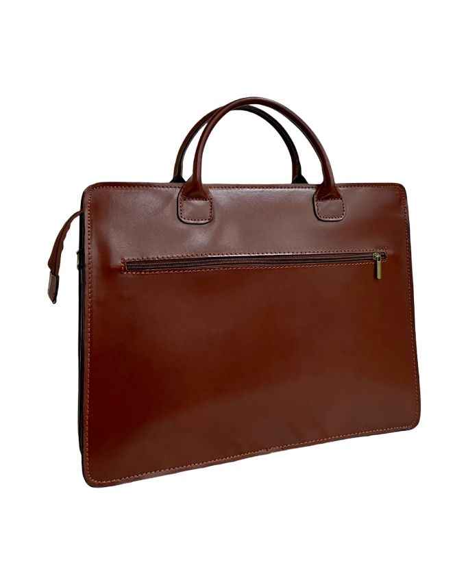 BZNA Bag Liya Schwarz Business Aktentasche Designer Ledertasche Schultertasche Unisex