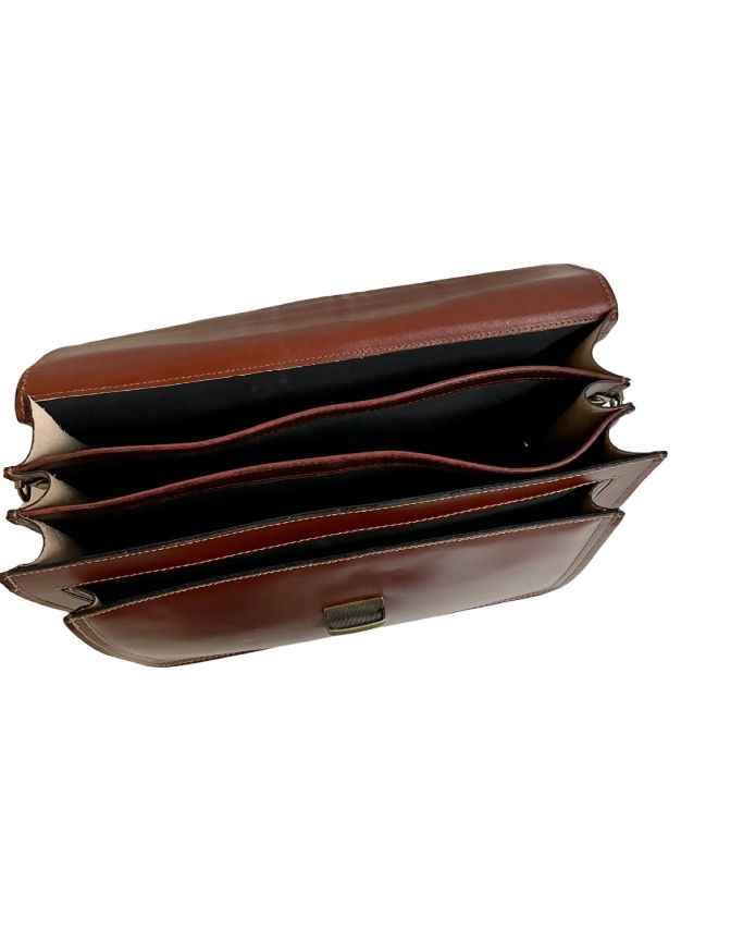 BZNA Bag Nova Moro Business Aktentasche Designer Ledertasche Schultertasche Unisex