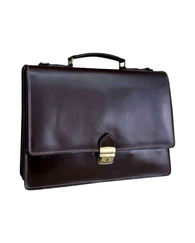 BZNA Bag Ivo Moro Business Aktentasche Designer Ledertasche Schultertasche Unisex