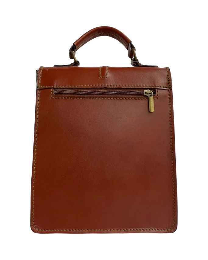 BZNA Bag Dua Schwarz kleine Business Aktentasche Designer Ledertasche Schultertasche Unisex
