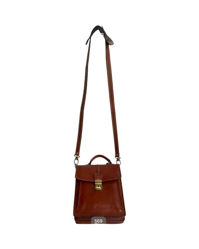 BZNA Bag Dua Moro kleine Business Aktentasche Designer Ledertasche Schultertasche Unisex