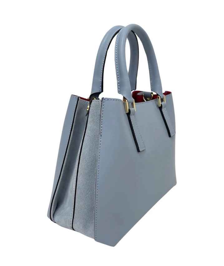 BZNA Bag Brenda Rose Leder Italy Damen Handtasche Schultertasche Tasche